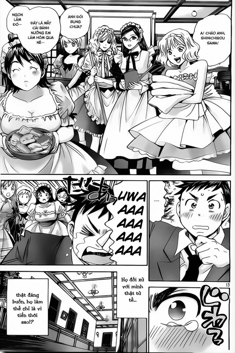 hachi ichi - 8 nàng 1 chàng chapter 7 16