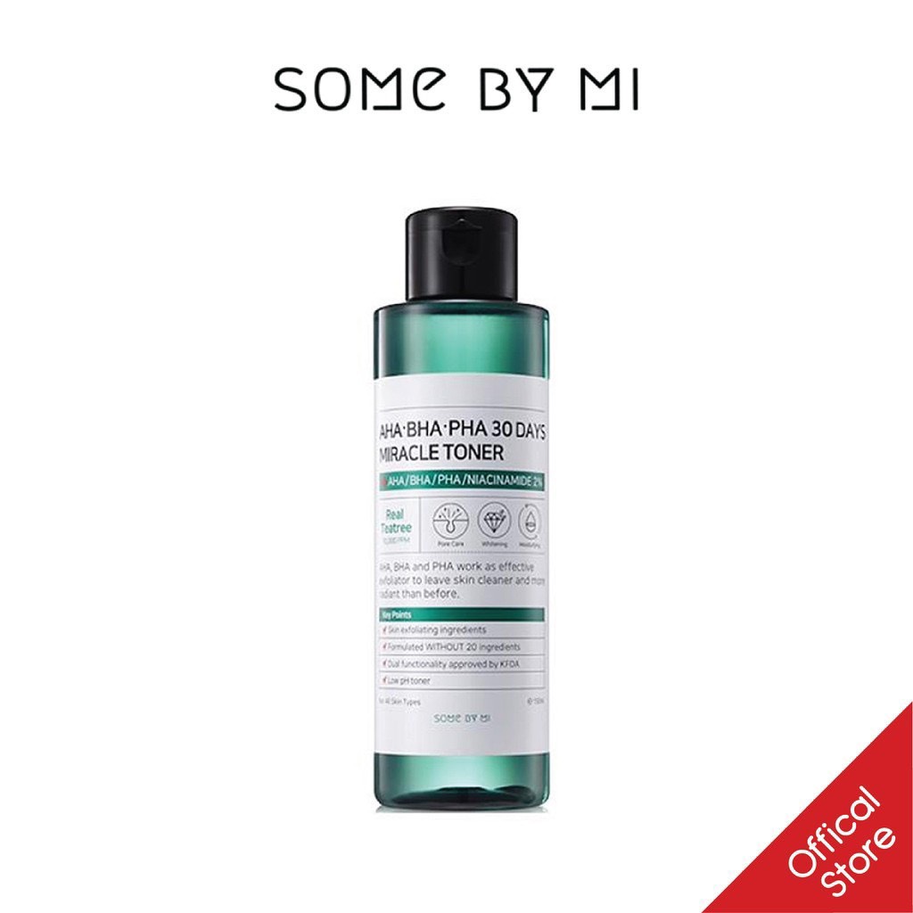 Nước hoa hồng Some By Mi AHA- BHA- PHA 30 Days Miracle Toner 150ml