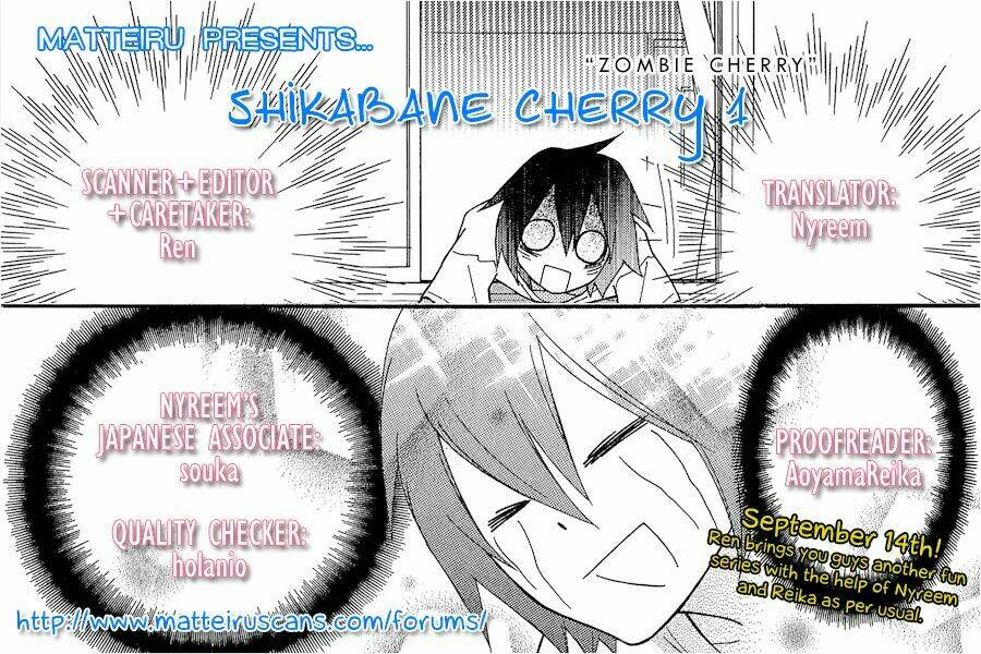 shikabane cherry chapter 1 1