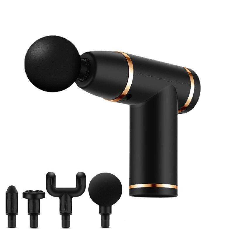 Portable Massage Gun Deep Muscle Massage Relaxation Pain Relief for Neck Back Foot Leg Vibrating Fascia Gun Muscle Massager