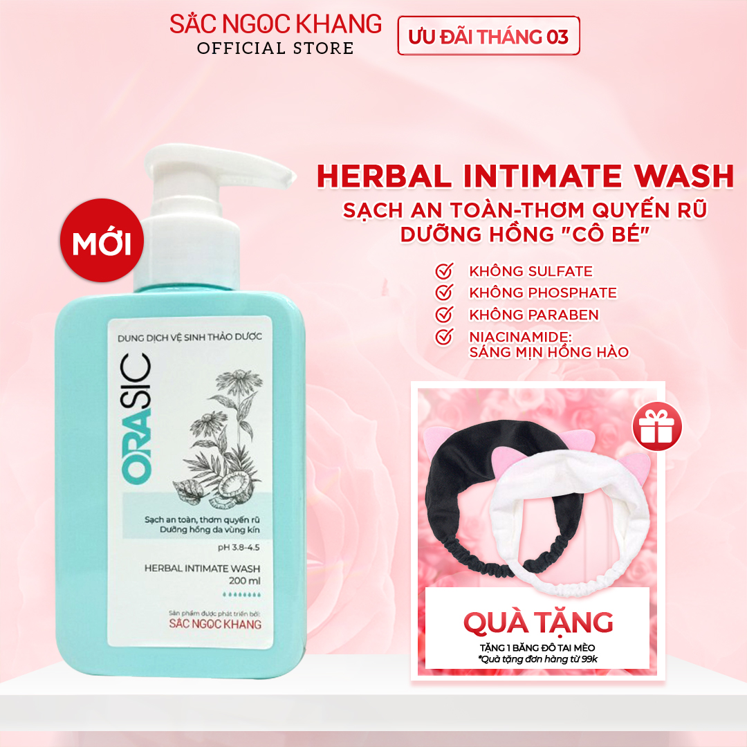 Dung dịch vệ sinh hằng ngày Orasic 200ml