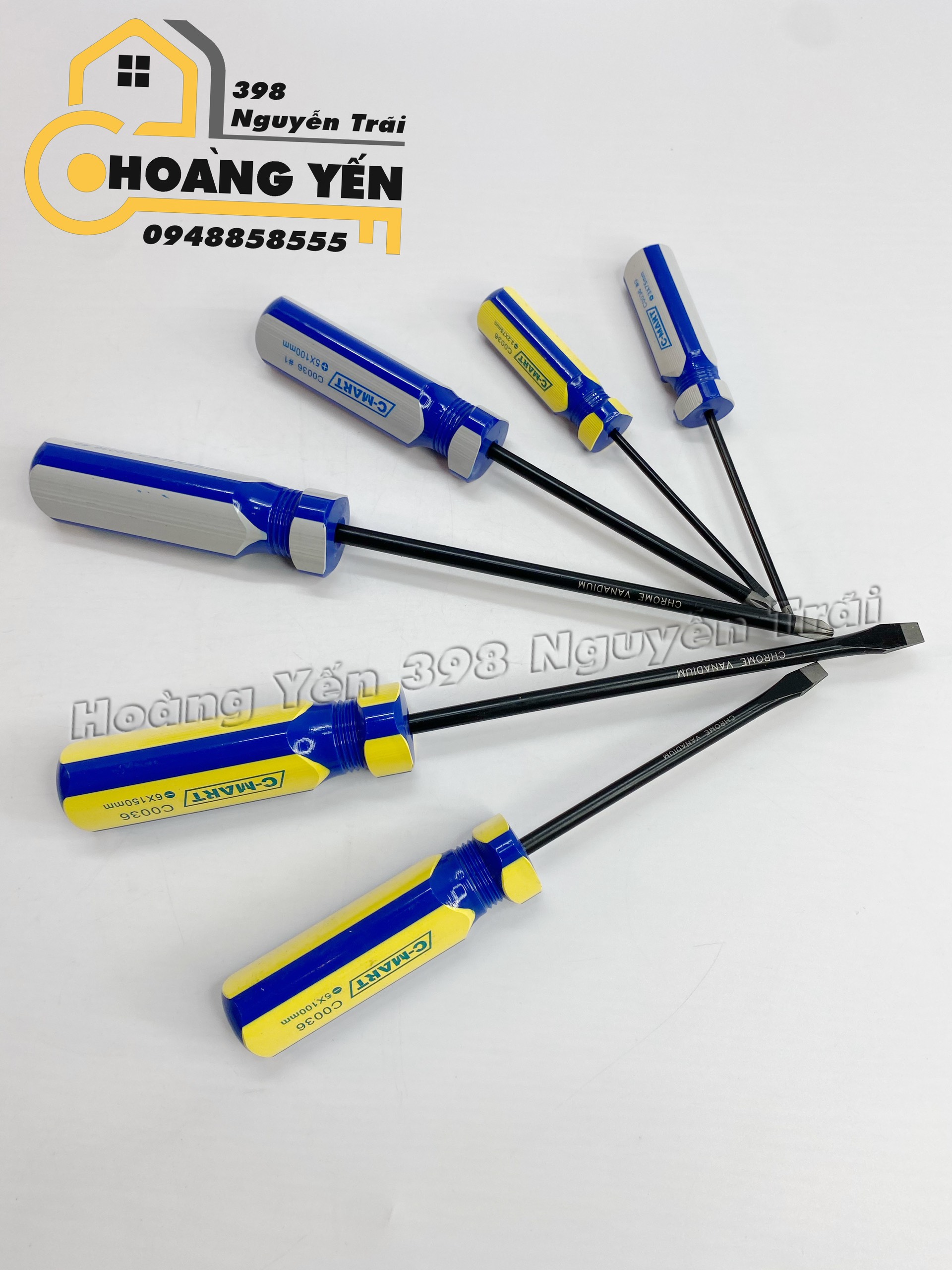 Bộ tô vít 6 cây chính hãng C-mart C0036