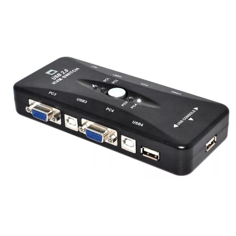 Bộ chia KVM USB MT- VIKI 4 vào 1