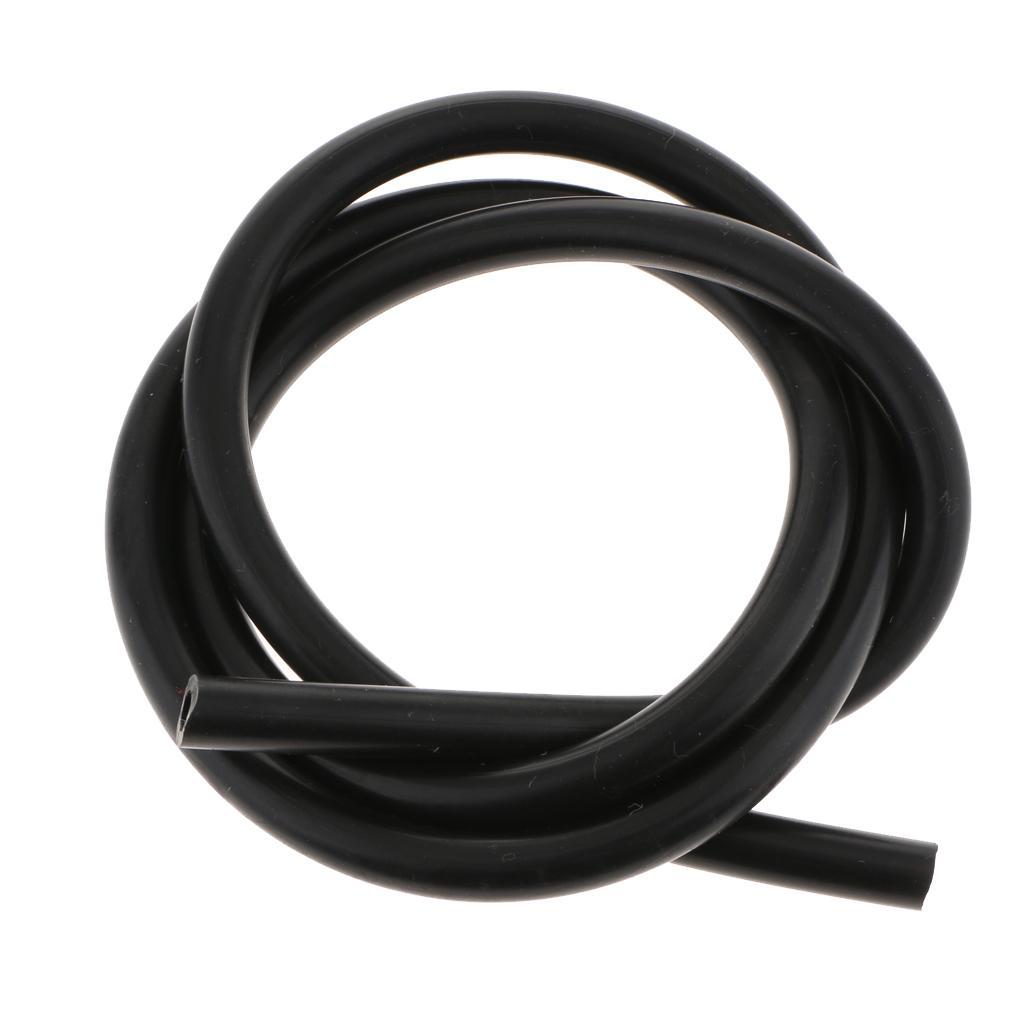 2 Pieces 8mm  Silicone Vacuum Hose 5 ft Blue Air Tube Pipe/Line/Tube