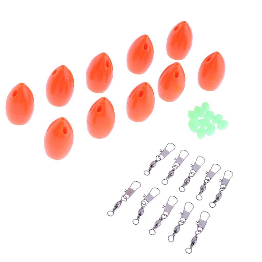 Bombarda Floats Carp Coarse Trout Bass Sea Lure Fishing Tackle Orange