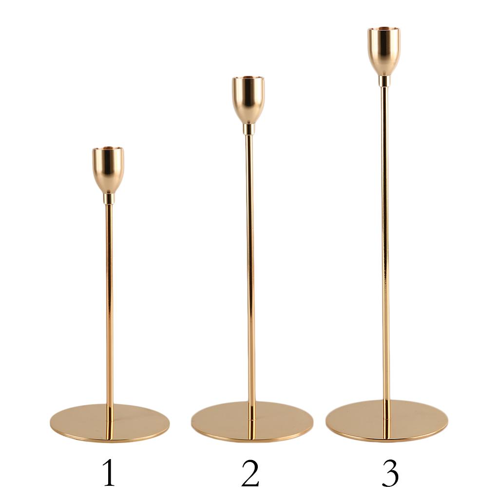 Pillar Candle Holders Table Decorative Candlestick Holder For Party Decor