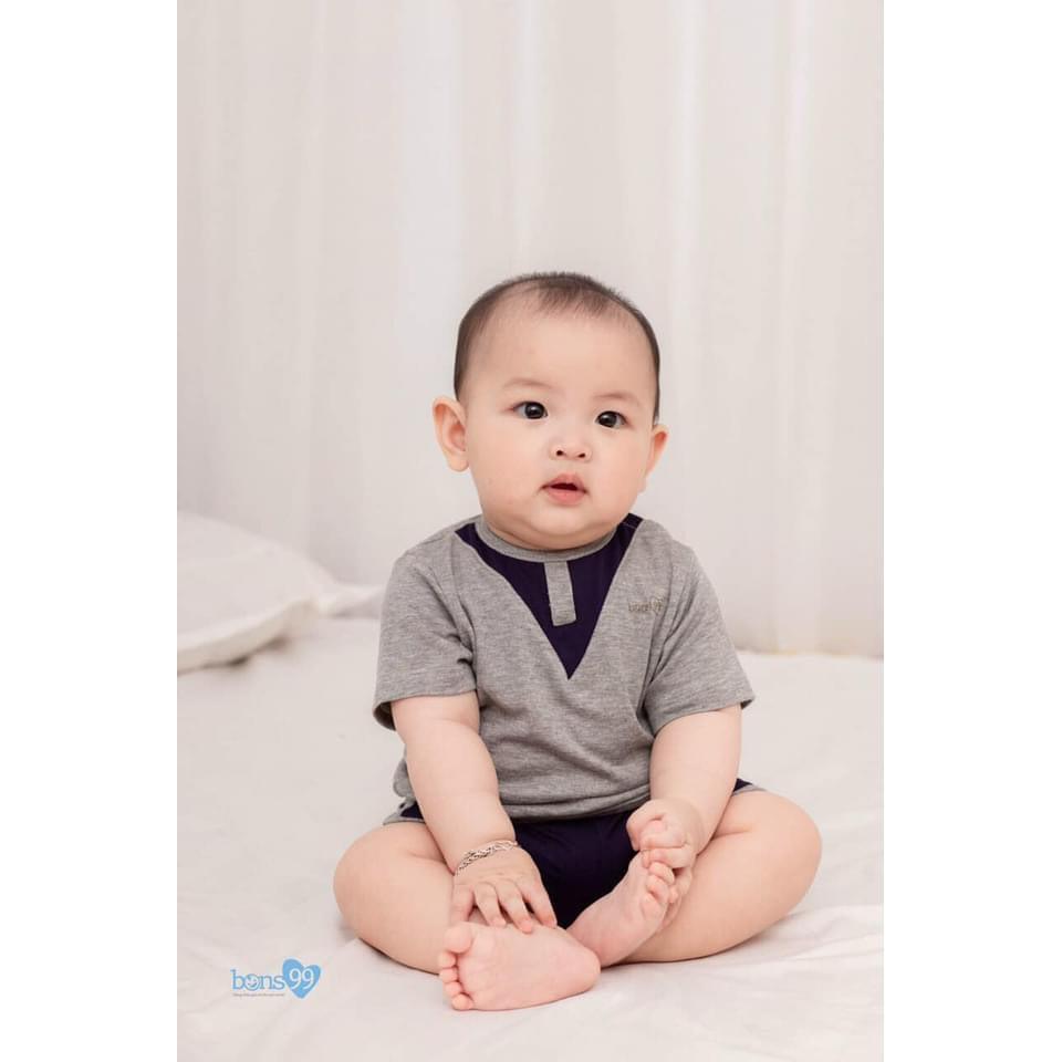 Bộ cộc tay Petit cổ trụ 2021