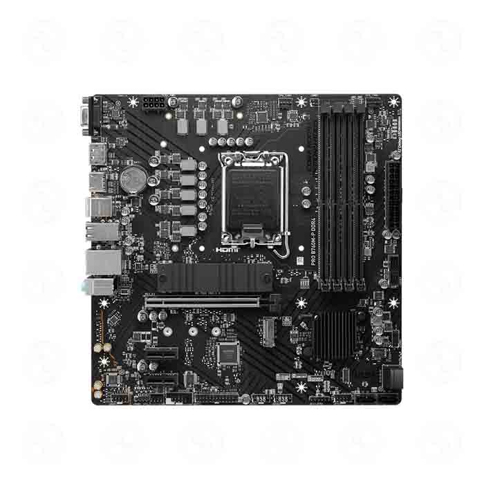 Bo Mạch Chủ Main MSI PRO Z760M-P DDR4 Socket LGA1700 - Hàng Chính Hãng
