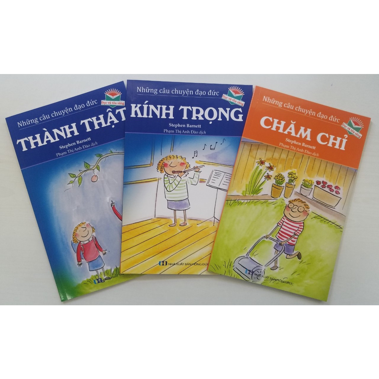 Combo Những Câu Chuyện Đạo Đức: Thành Thật + Kính Trọng + Chăm Chỉ