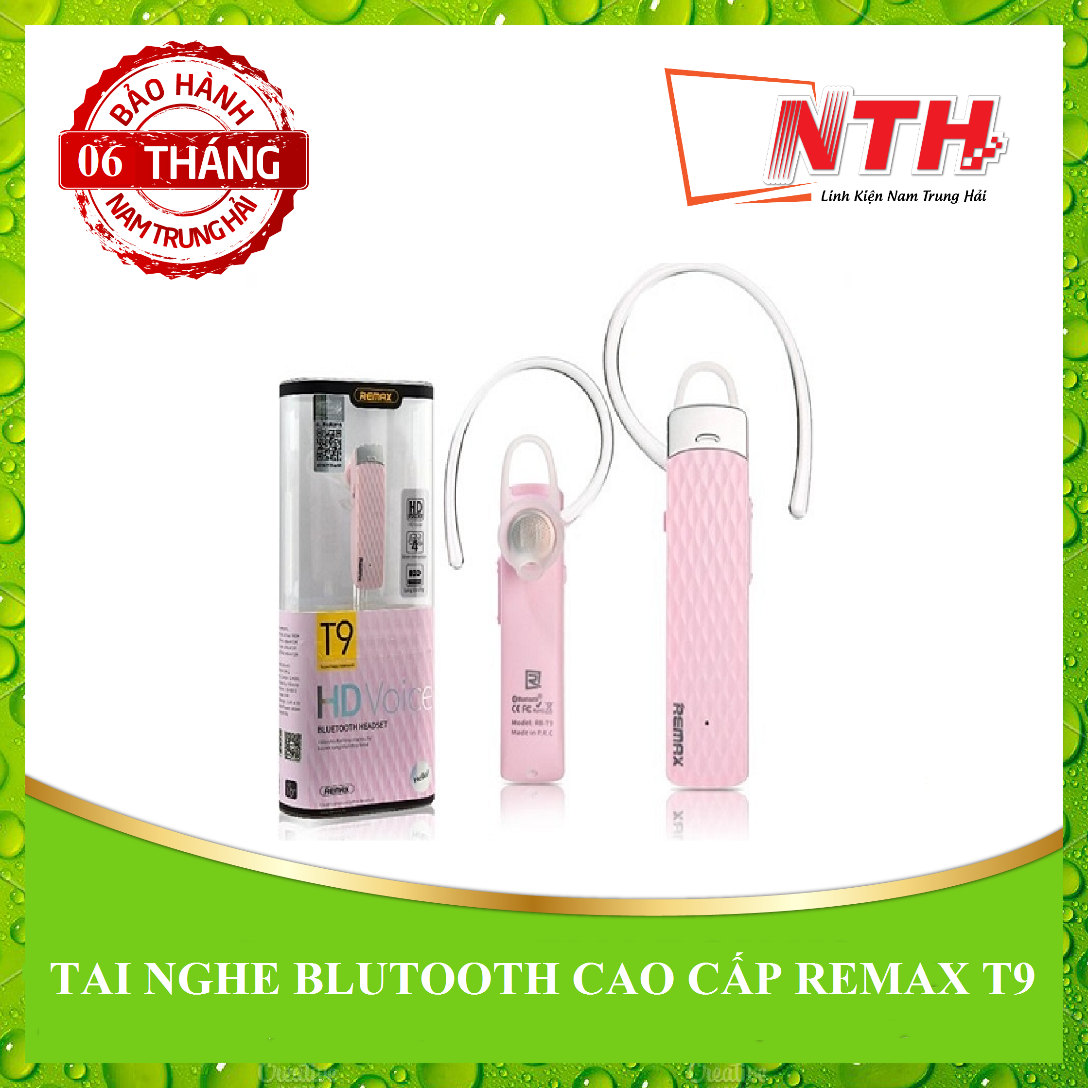 Tai nghe bluetooth Remax RB-T9 - Hàng chính hãng