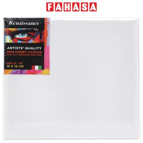 Khung Tranh Canvas Renaissance Hobby 15 x 15 cm 280gsm