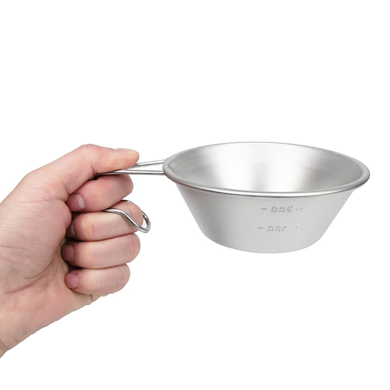 Lightweight Camping Bowl Bowl Outdoor Cookware Cooking for Beach Kitchen Backpacking