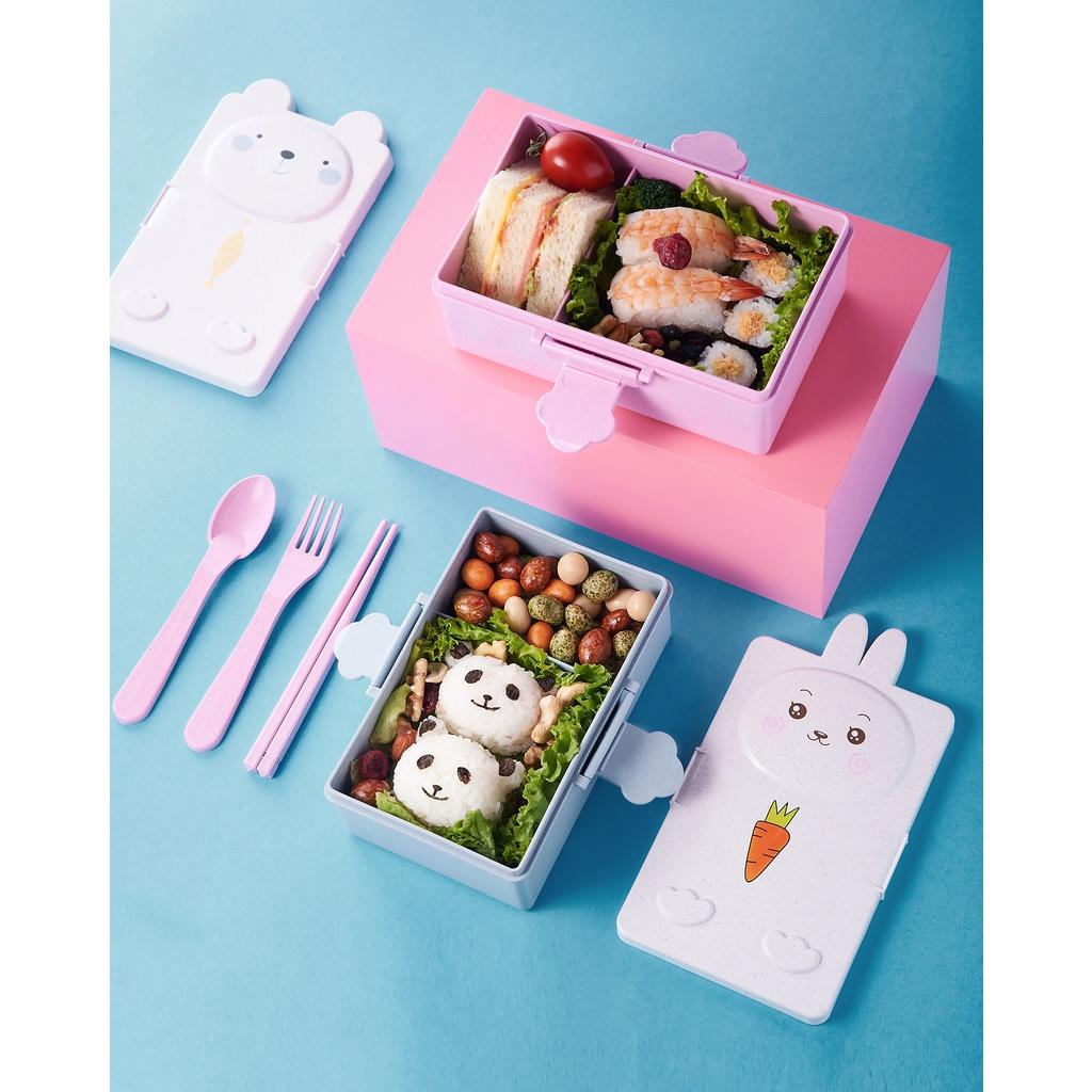 Hộp Cơm Hình Gấu