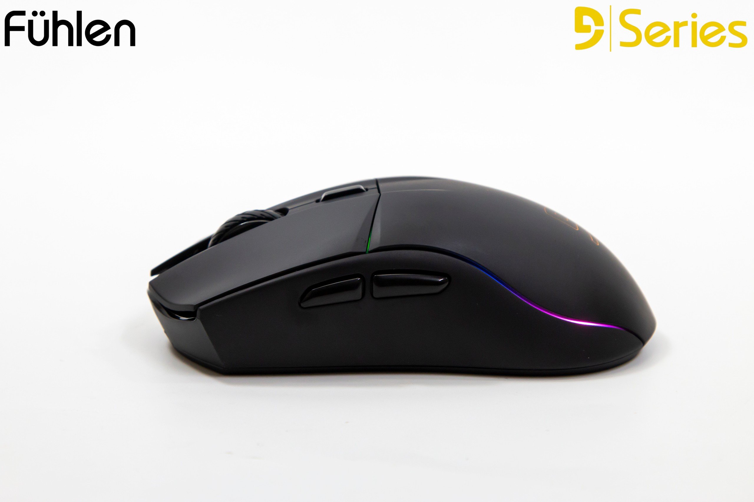 Chuột gaming Bluetooth Fuhlen D60s RGB, DPI 10000, 3 Mode kết nối, App chỉnh macro, BH 2 năm- Hàng chính hãng