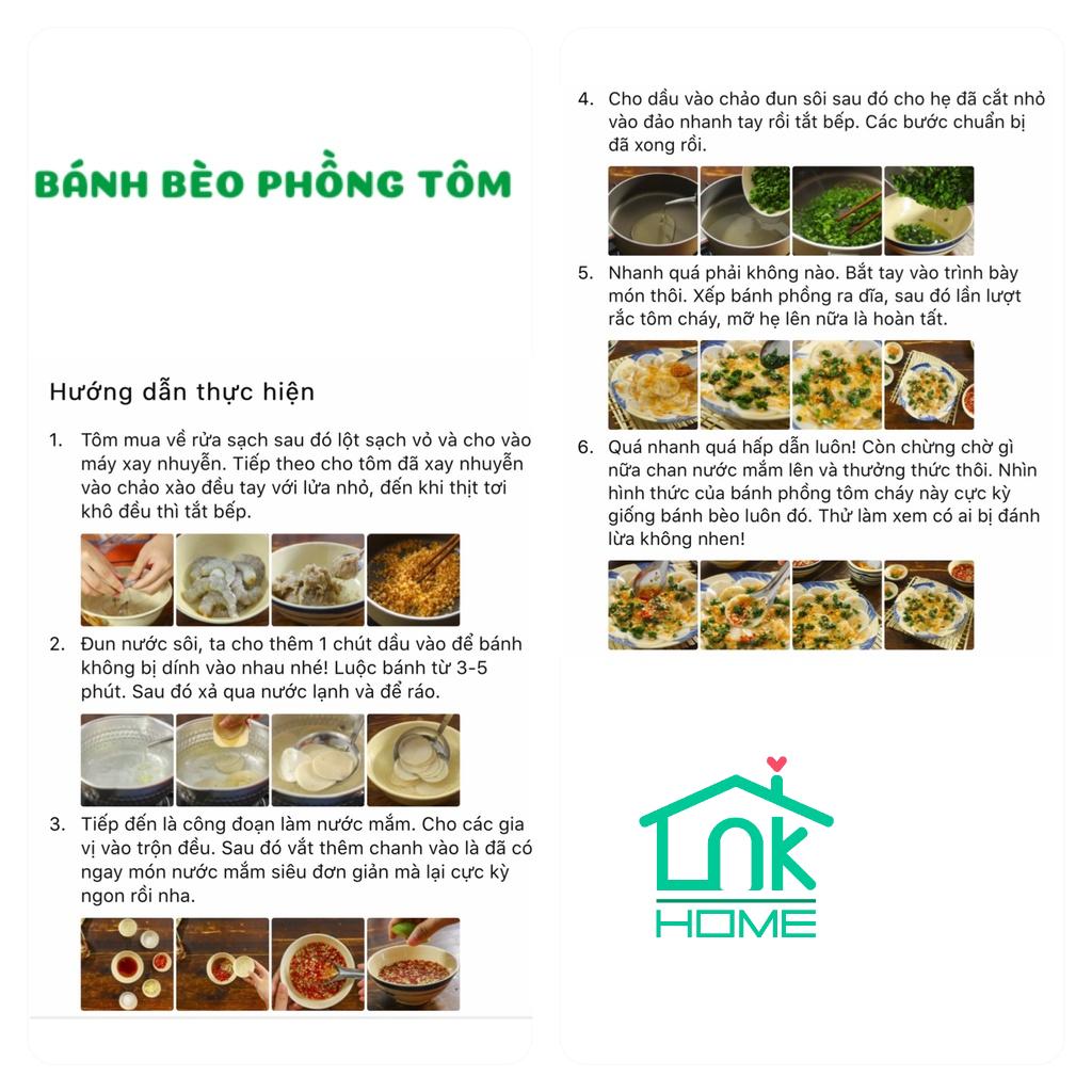 Gói 500gr bánh phồng tôm mini vị rau củ tự nhiên 100% - Hàng Xuất Khẩu