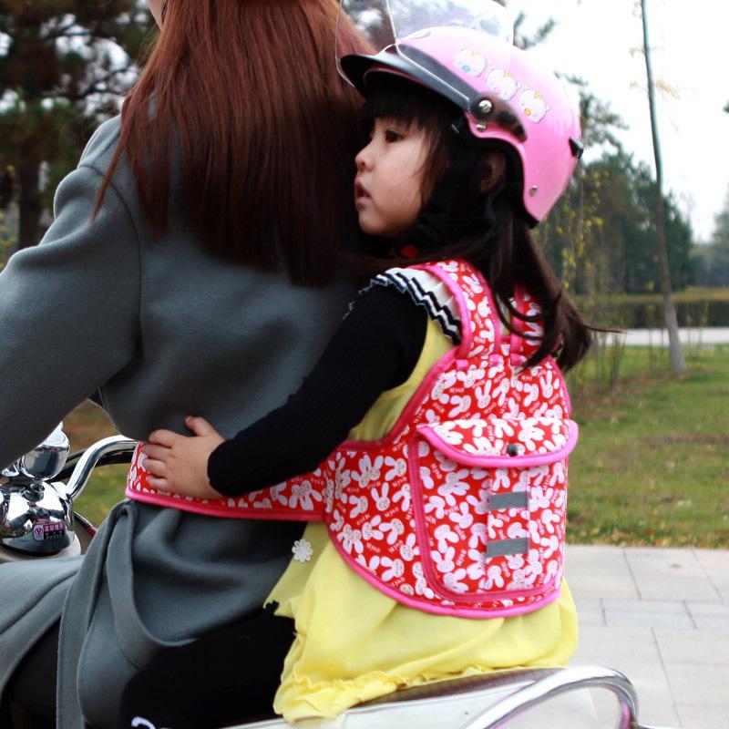 Chống Thấm Nước Mới Xe Máy Trẻ Em Dây Đai An Toàn Xe Ô Tô Điện Ngoài Trời Đi Đầu Máy Xe Đạp Trẻ Em Dây Đai An Toàn Cho Bé Tập Đi Dây