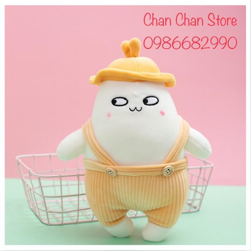 Gấu bông Cà rốt Củ cải trắng Súp lơ gấu bông size 26cm