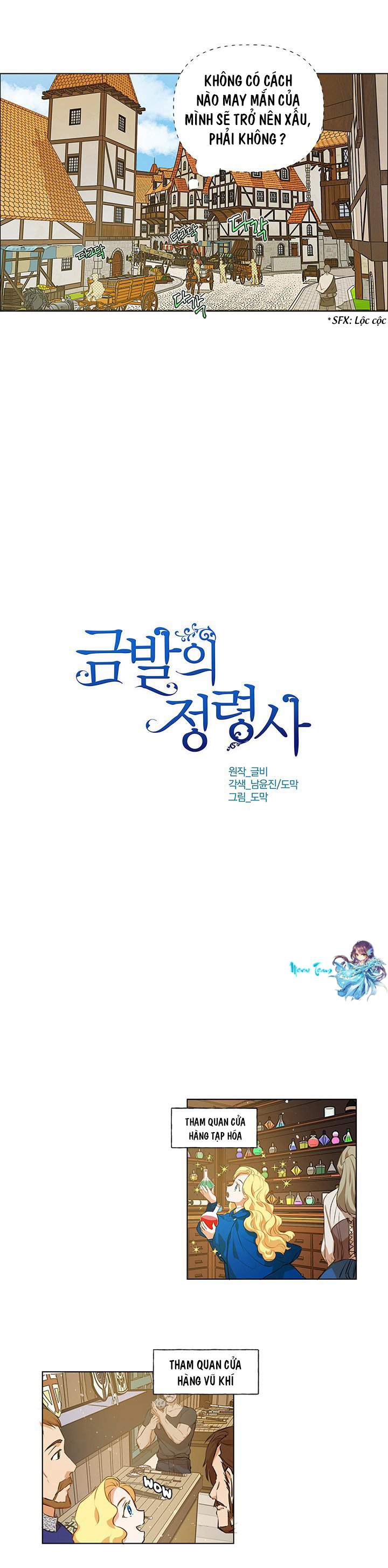 nhà nguyên tố tóc vàng chapter 13 4