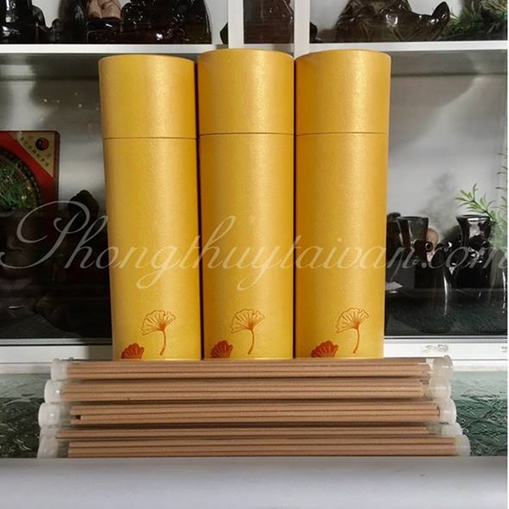 Nhang Không tăm 200 nén Gỗ Đàn Hương (tặng đế bầu cắm nhang)