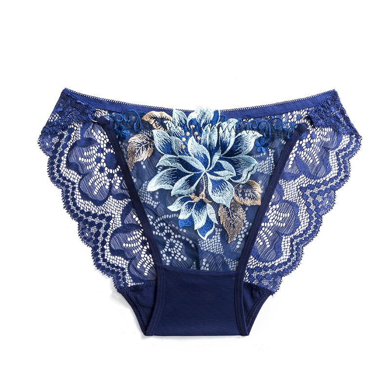 Combo 4 quần lót ren nữ thêu hoa sexy cao cấp