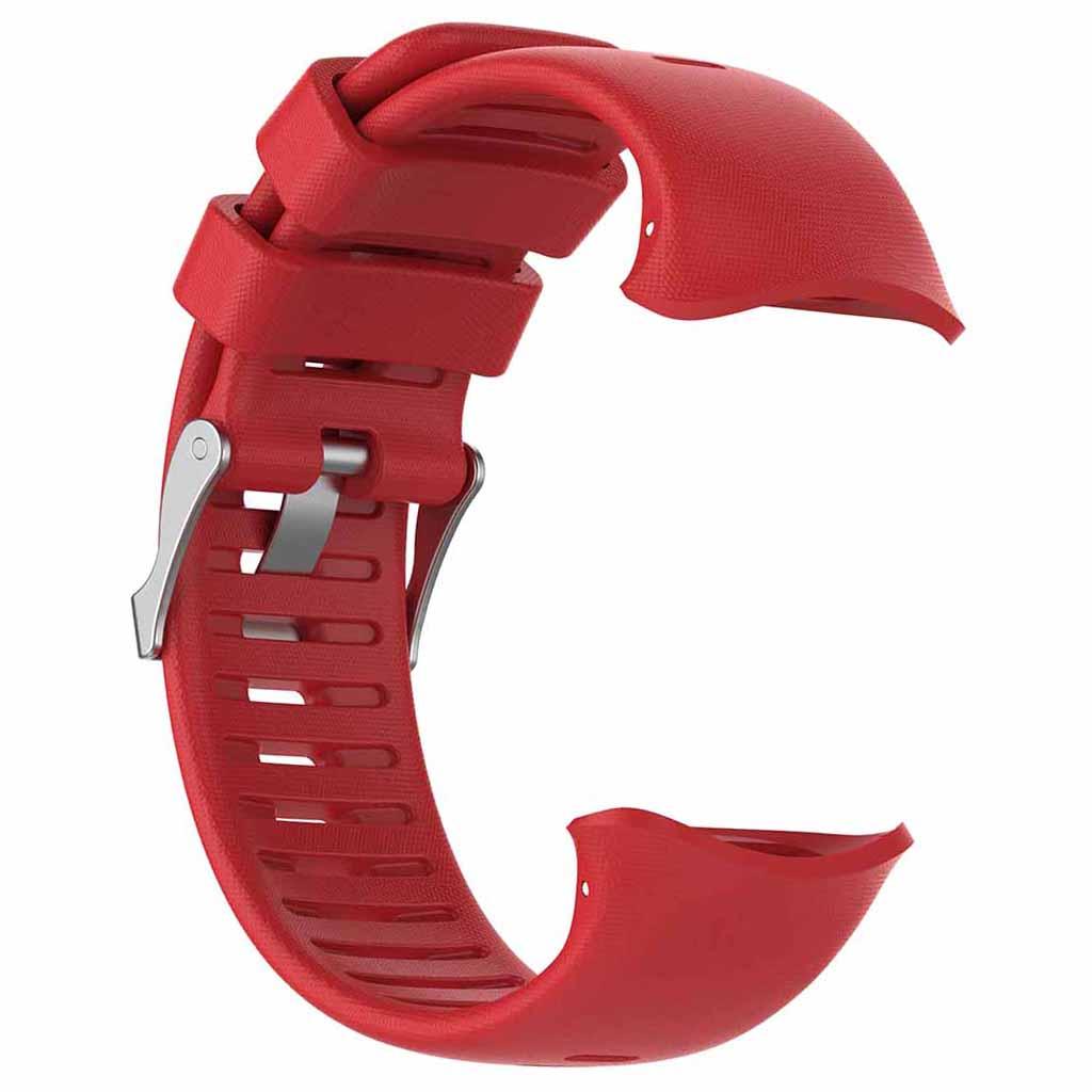 Replacement Soft Silicone Wrist Strap for 22mm Width Sports Watch, Black