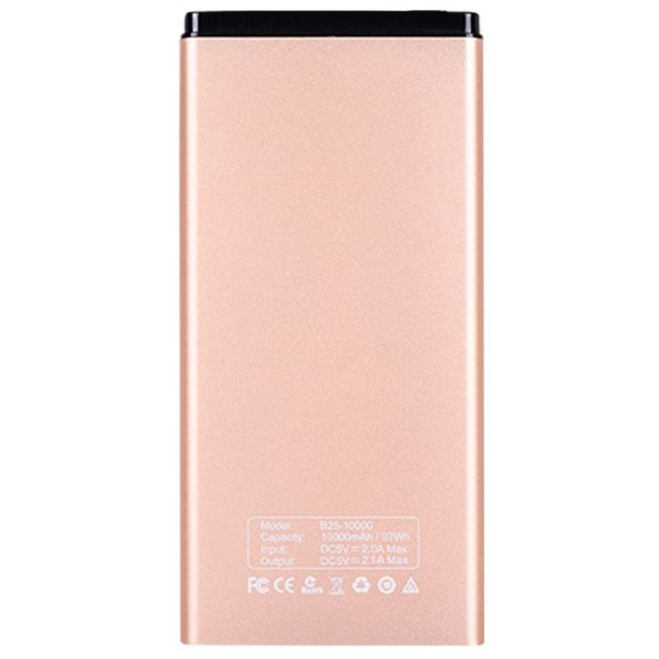 Pin sạc dự phòng lõi Polymer siêu mỏng Hoco B25 10000mAh - Hàng chính hãng