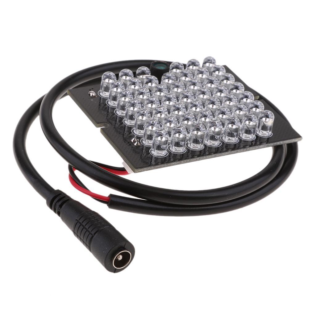4pcs 48 LEDs Light Infrared IR Illuminator Board 12V for Camera