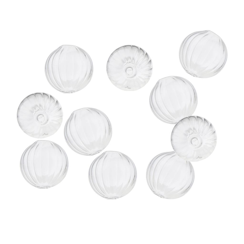 Hand-made Glass Ball Covers Bottle Charms Pendant DIY Jewelry Makings 10mm