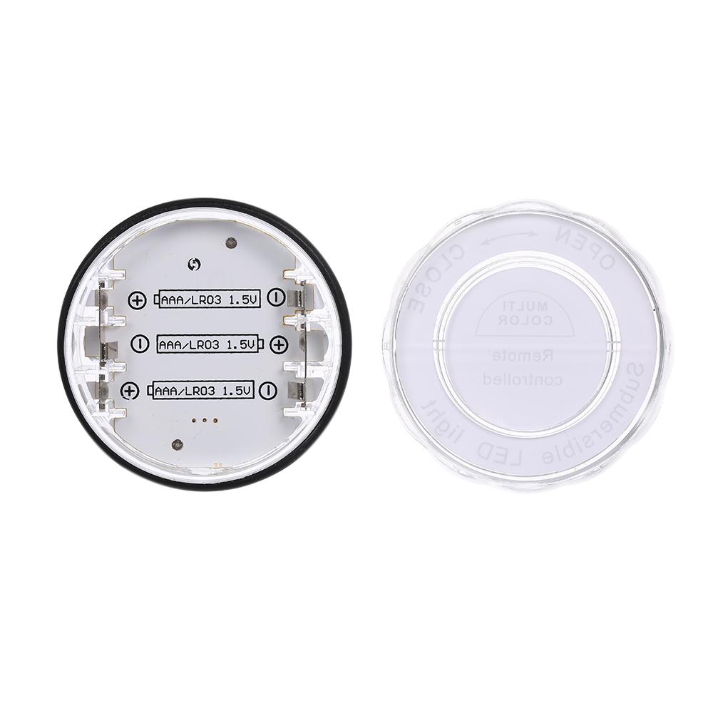 10 LED Submersible Light Underwater Waterproof Light Multicolor Aquarium Diving Light Remote  control Underwater Lamp