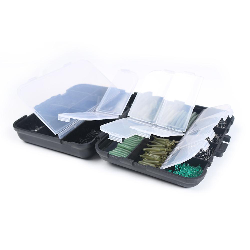 Hộp 420 món dụng cụ và phụ kiện câu cá chép gồm khóa xoay + vòng chặn mồi Boilie + hạt câu