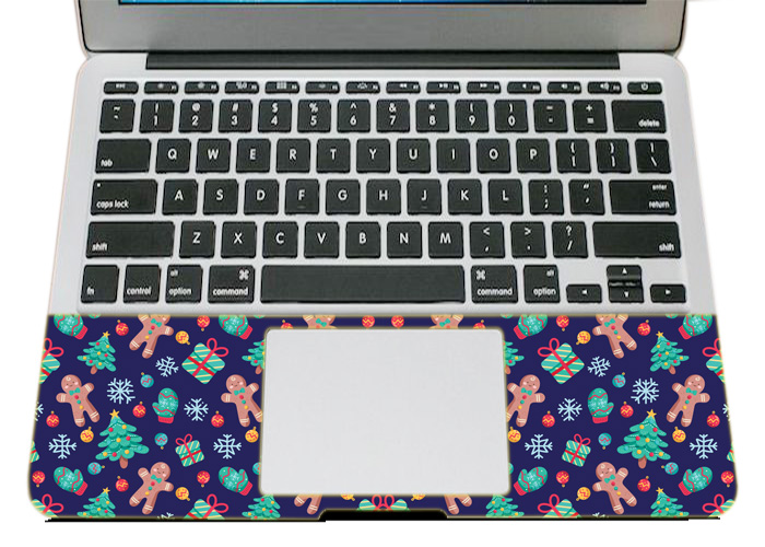 Mẫu Dán Trang Trí Mặt Ngoài + Lót Tay Laptop Holidays LTHLD - 158