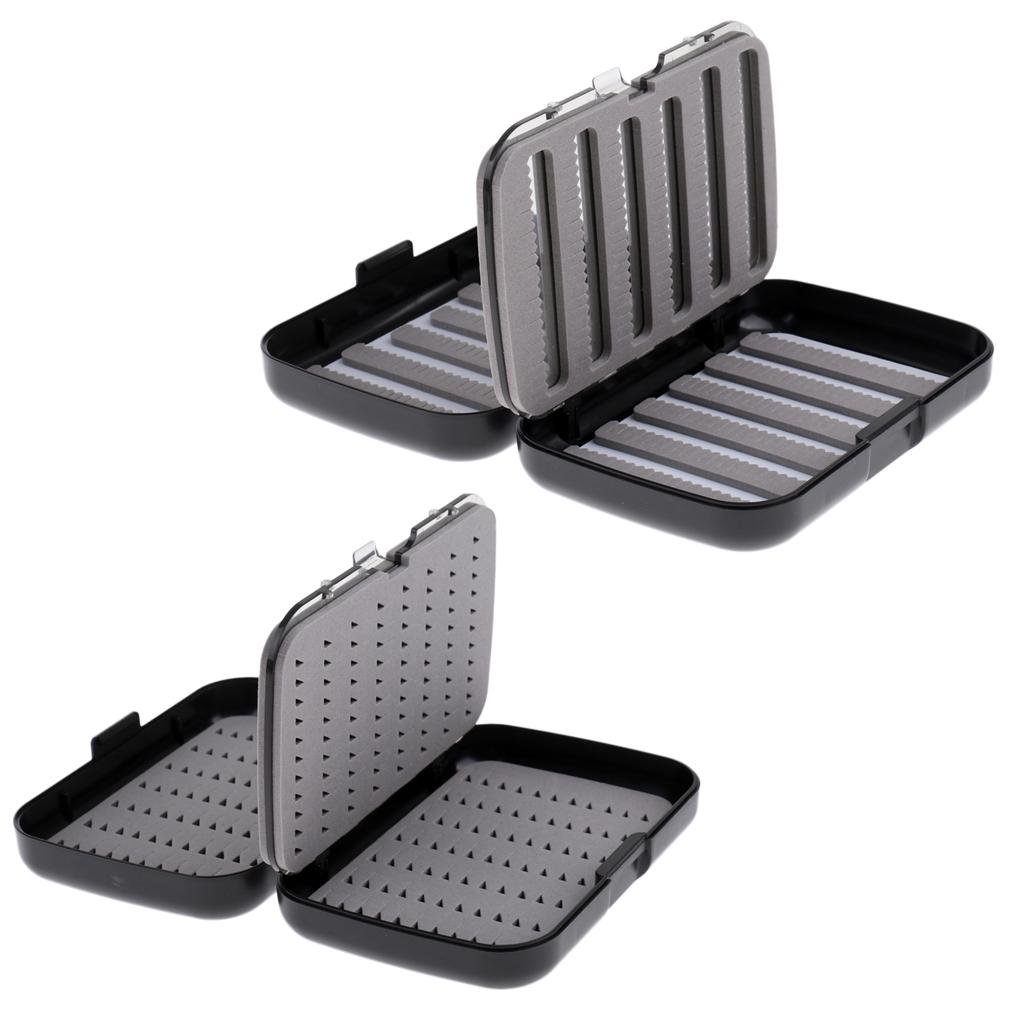 Fly Fishing Flies Box Waterproof Trout Bass Flies Fishing Tackle Hooks Box