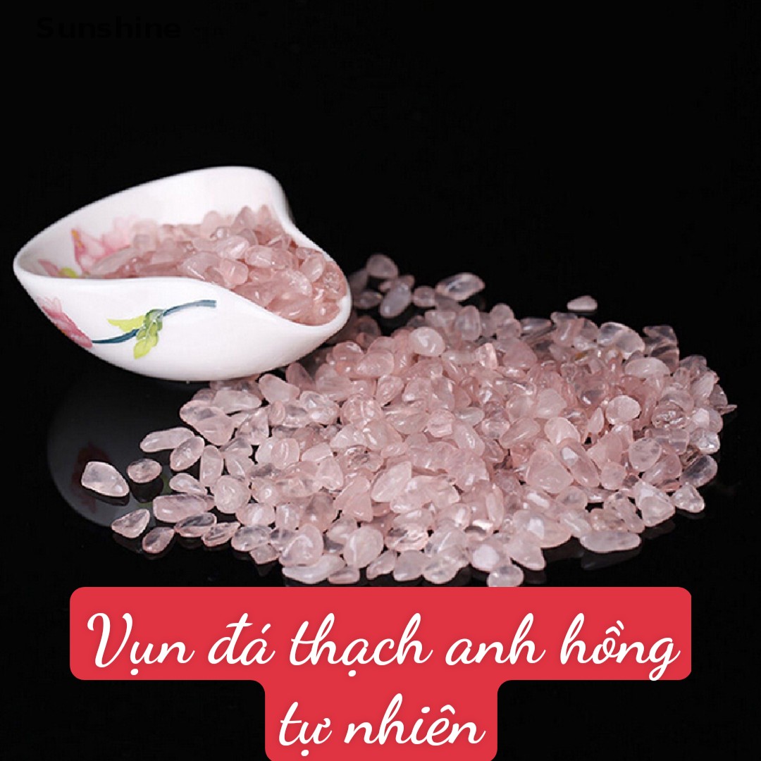 Thạch anh hồng tự nhiên 1 kg