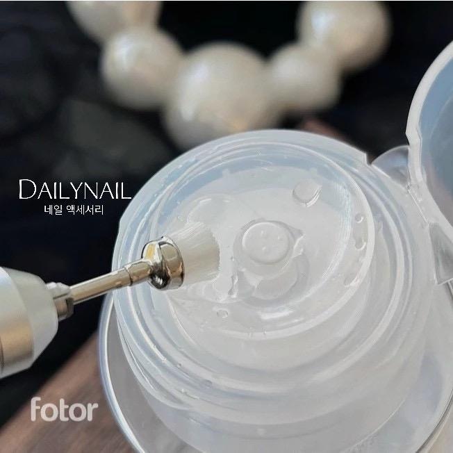 Chổi Vệ Sinh Móng Đầu Cước Hồng, Lắp Được Vào Máy Mài Tích Điện Sau Khi Mài Dũa Móng, Đầu Chổi Phủi Bụi Móng Và Vệ Sinh Đầu Mài, Lau Sạch Bụi Móng