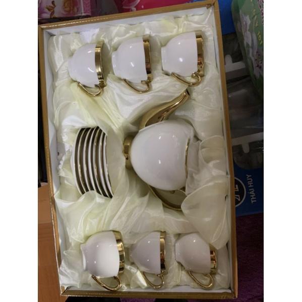 Bộ ấm chén dáng Minh Long cao cấp sang trọng, tinh tế - nhiều mẫu