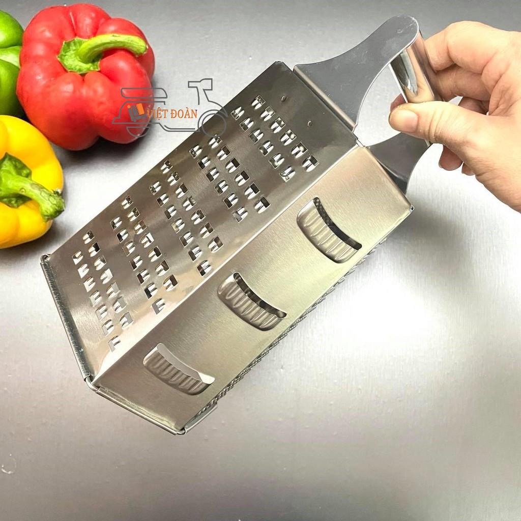 Dụng Cụ Bào Rau Củ 6 Mặt INOX CAO CẤP- Bào Đa Năng. Dụng cụ Bào 6 MẶT Tiện dụng có thể Bào vỏ, gọt vỏ, cắt lát, bào sợi