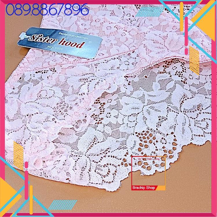 Combo 10 quần lót nữ Cotton ren hoa full mông freesize MQ1025