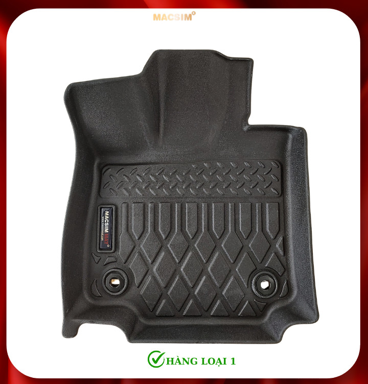Thảm lót sàn xe ô tô LEXUS NX 2022+ (sd) Nhãn hiệu Macsim chất liệu nhựa TPE cao cấp màu đen