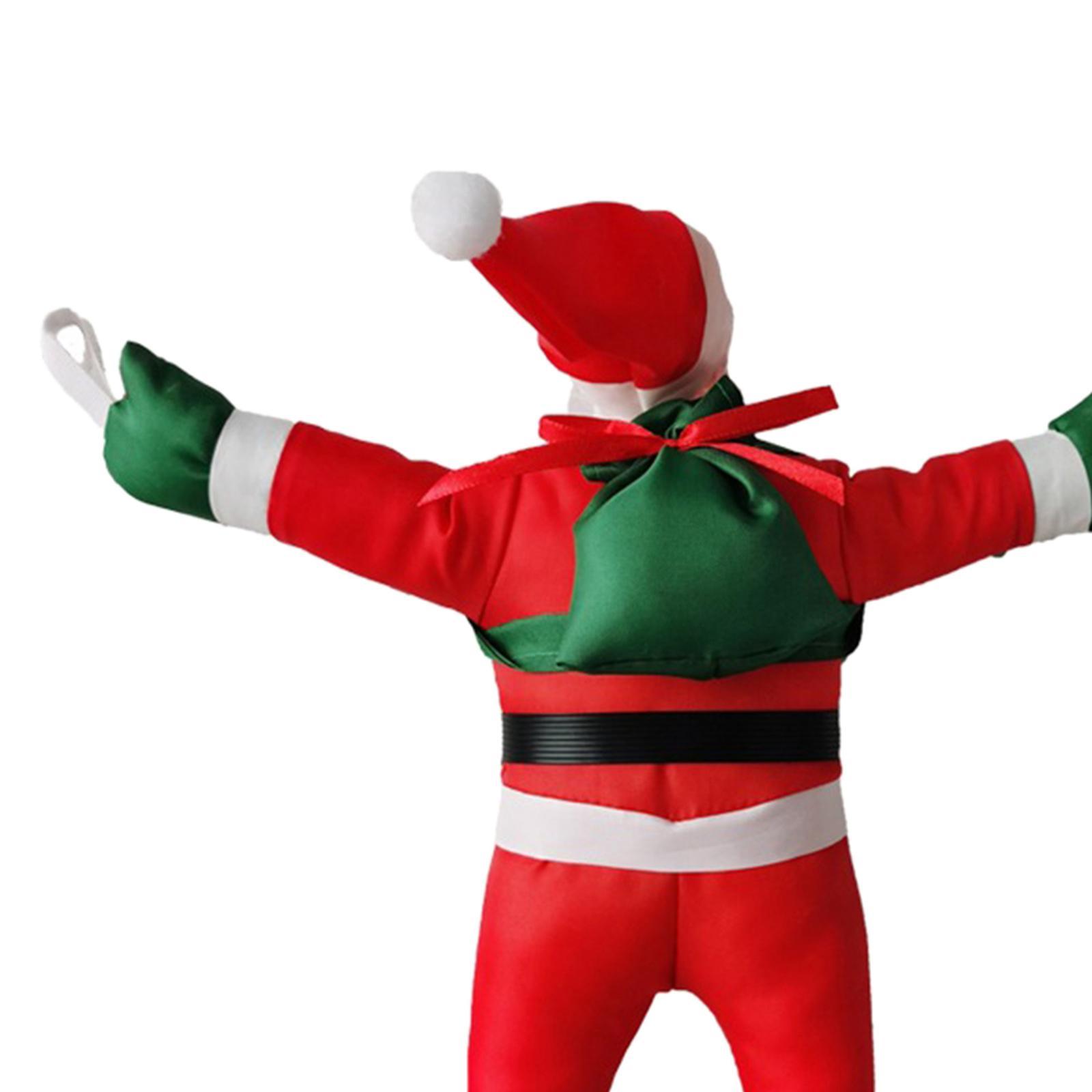 Christmas Tree Decoration Hanging Santa Claus for Winter Festival Xmas Tree