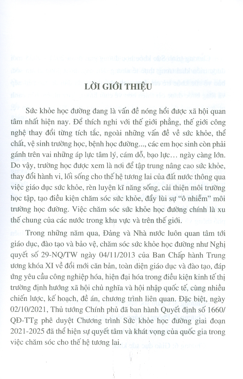 Chăm Sóc Sức Khỏe Tuổi Học Đường