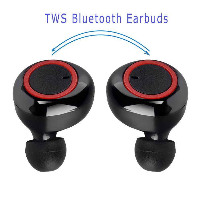 Thương hiệu: TISSELLY Tai nghe bluetooth Y50 TISSELLY tai nghe cảm ứng không dây thể thao ngoài trời tws 5.0 với ngăn sạc - hàng nhập khẩu