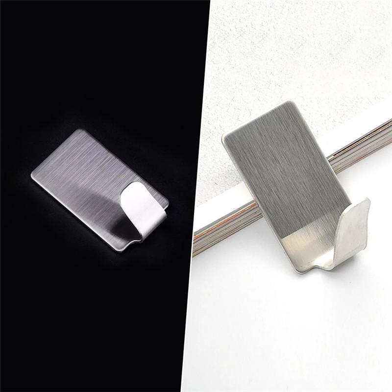 Móc Treo Đồ Dán Tường Bằng Nhựa Trong Suốt