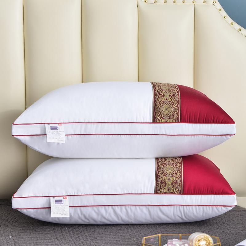 Mcao Chất Lượng Giường Gối Siêu Mềm Mại Thoải Mái Cho Ngủ Bên & Lưng Đèn Ngủ Thoáng Khí Lông Vải Gối Cổ 1Pc HT0898