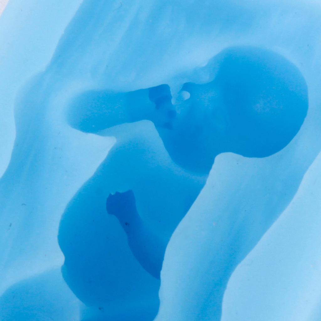 Sleeping Baby Shape Silicone Clay Mold Mould For Fondant Cake Decorating