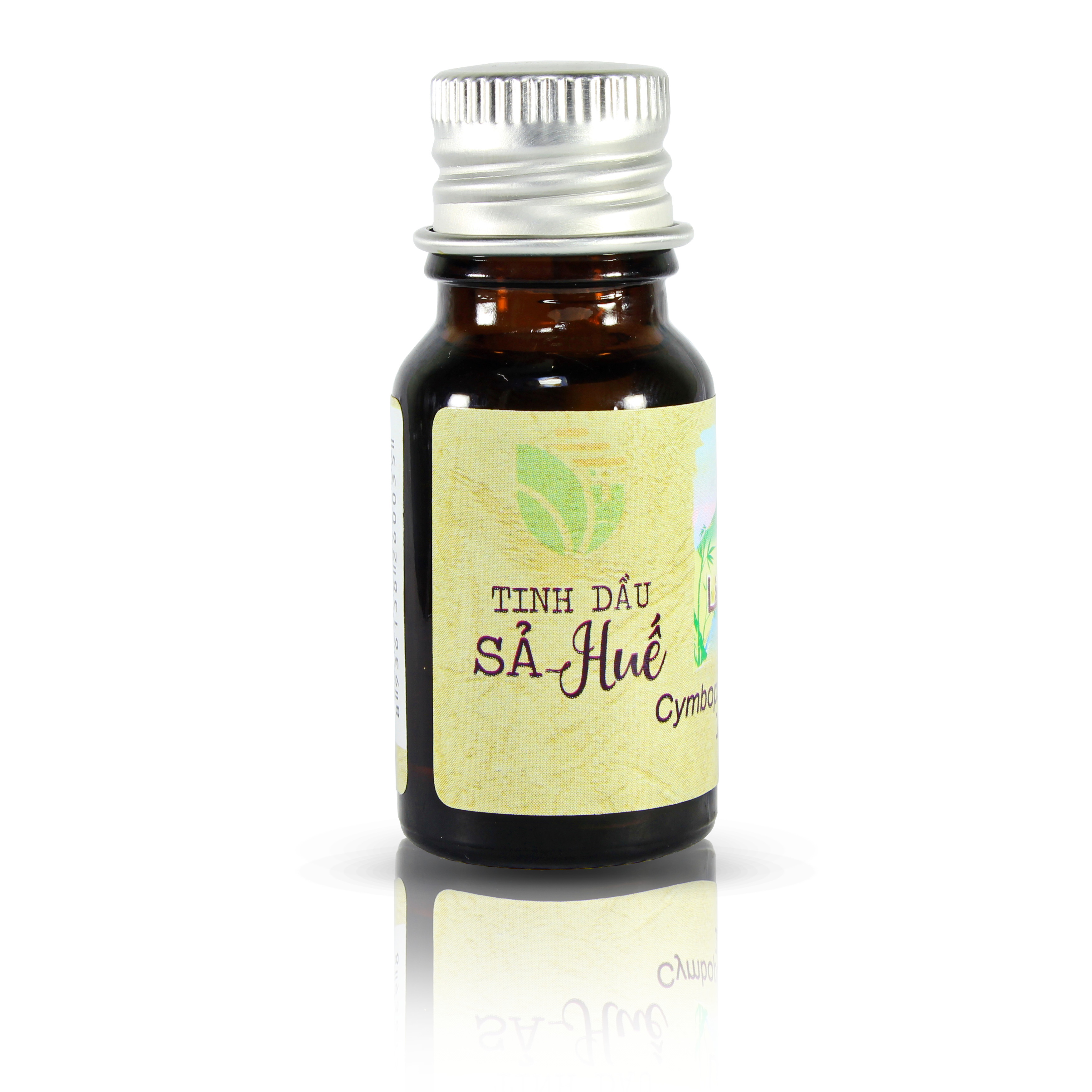 Tinh dầu Sả chanh Huế thương hiệu Làng Hạ 10ml (Lemongrass oil): Dùng để xông phòng, làm sạch không khí, xua đuổi côn trùng