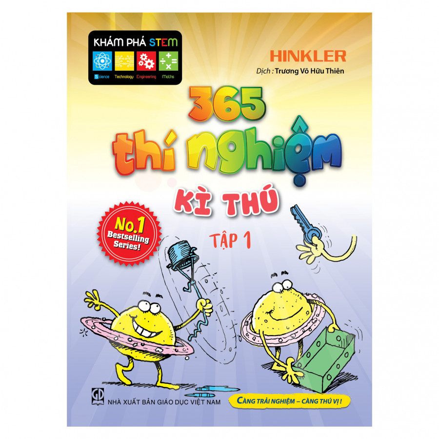 Bộ 365 Thí Nghiệm Kỳ Thú 5 Cuốn