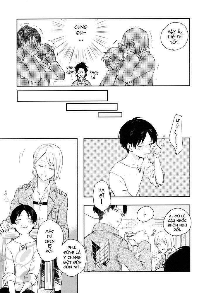 bé eren mất ngủ và hạ sĩ khó tính chapter 0 17