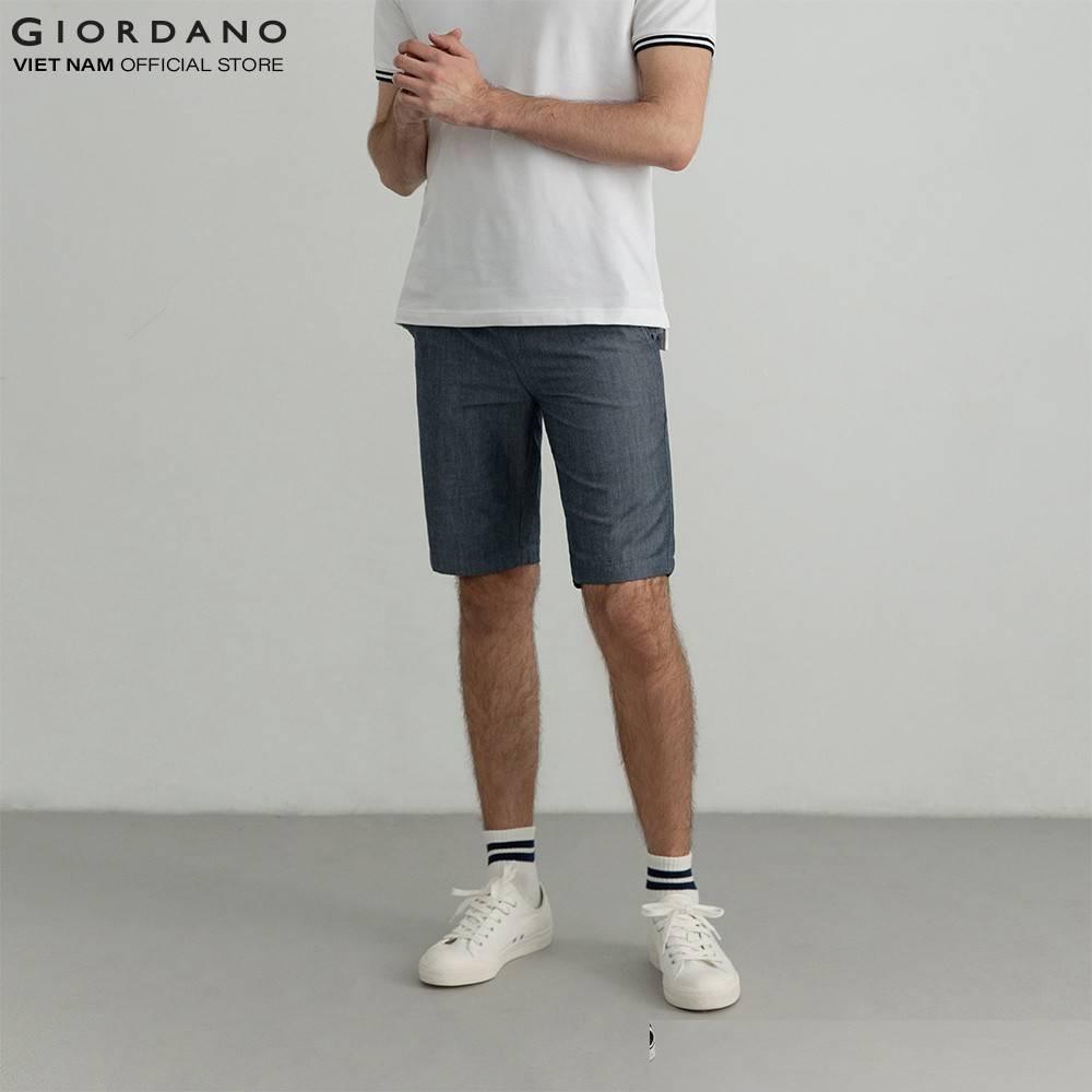 Quần Shorts Kaki Nam Giordano 01101205