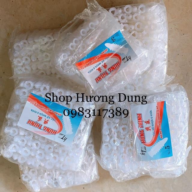 Combo 100 chiếc tắc kê nhựa nở nhựa các loại