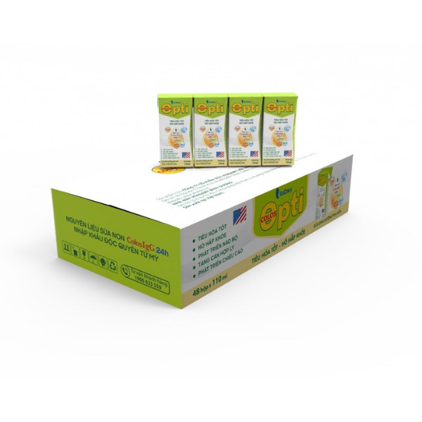 SBPS Colos Opti 110ml giúp bé tiêu hóa tốt, hô hấp khỏe - VitaDairy